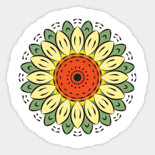 sunflower Sticker